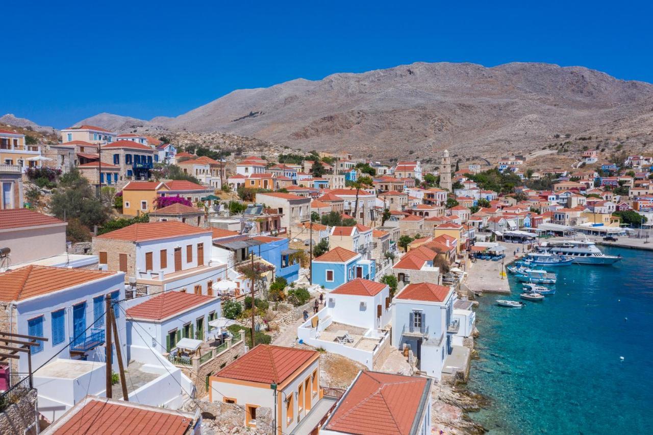 Muse Clio Villa Chalki Town Exteriör bild